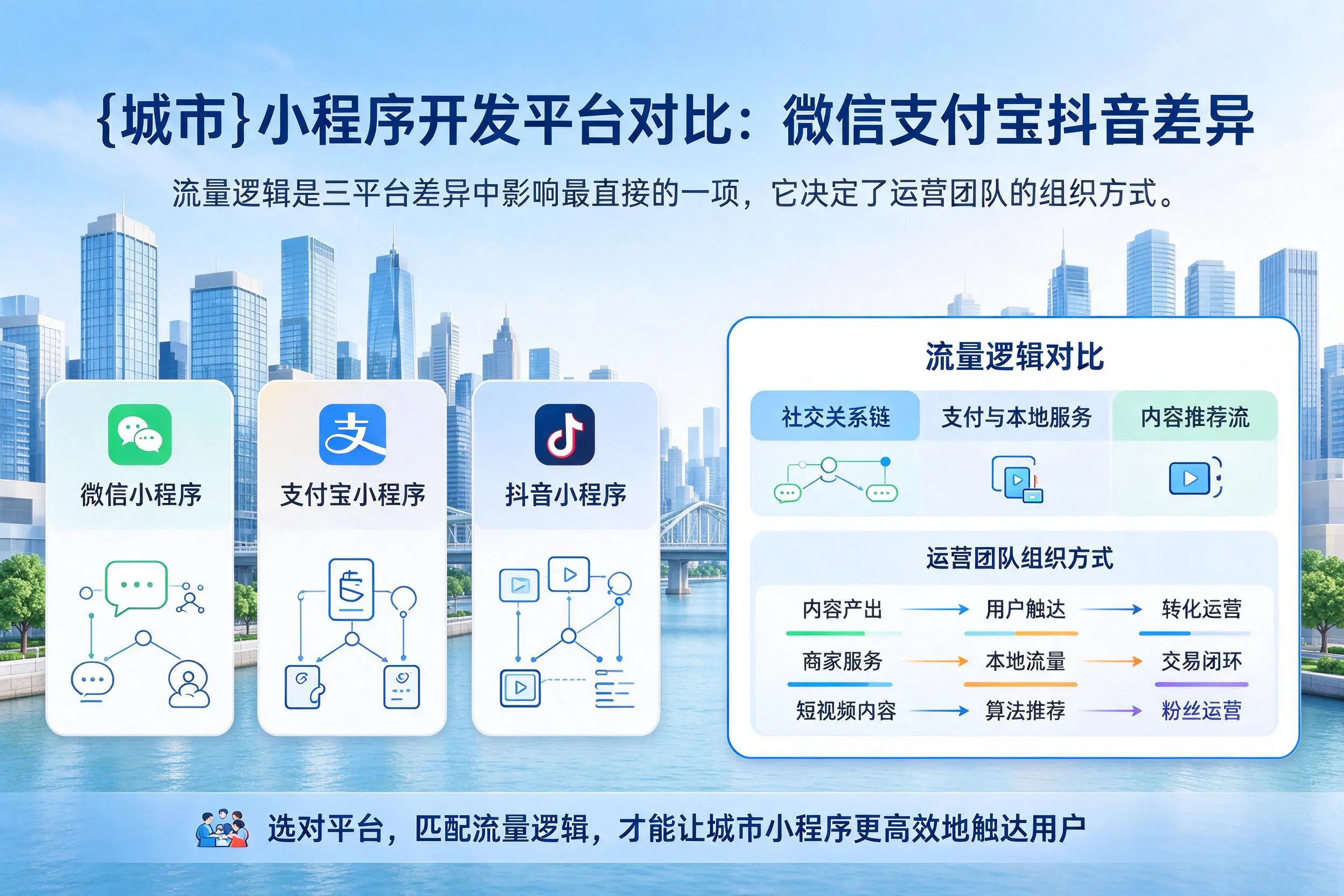 抚州小程序开发平台对比:微信支付宝抖音差异