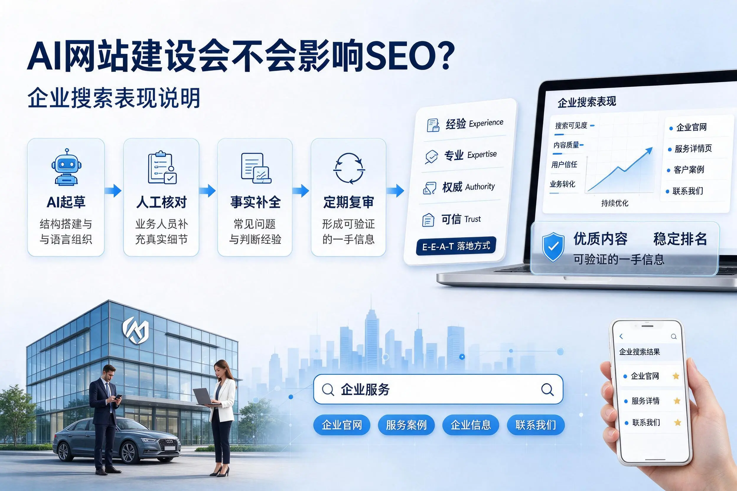 AI网站建设会不会影响SEO？抚州企业搜索表现说明