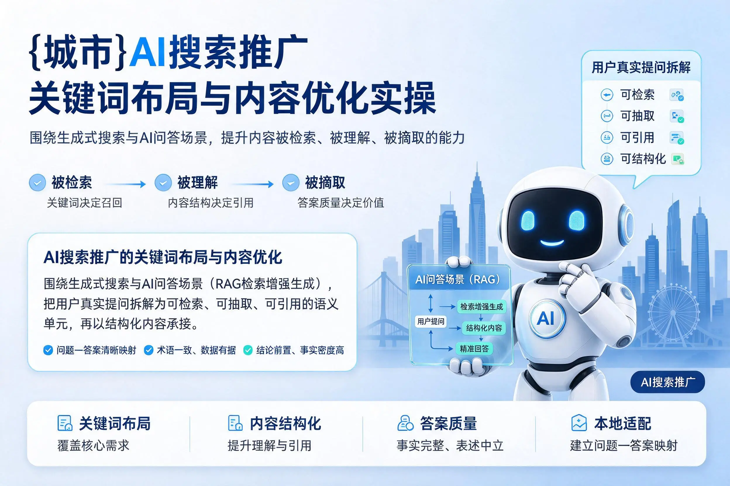 抚州AI搜索推广关键词布局与内容优化实操